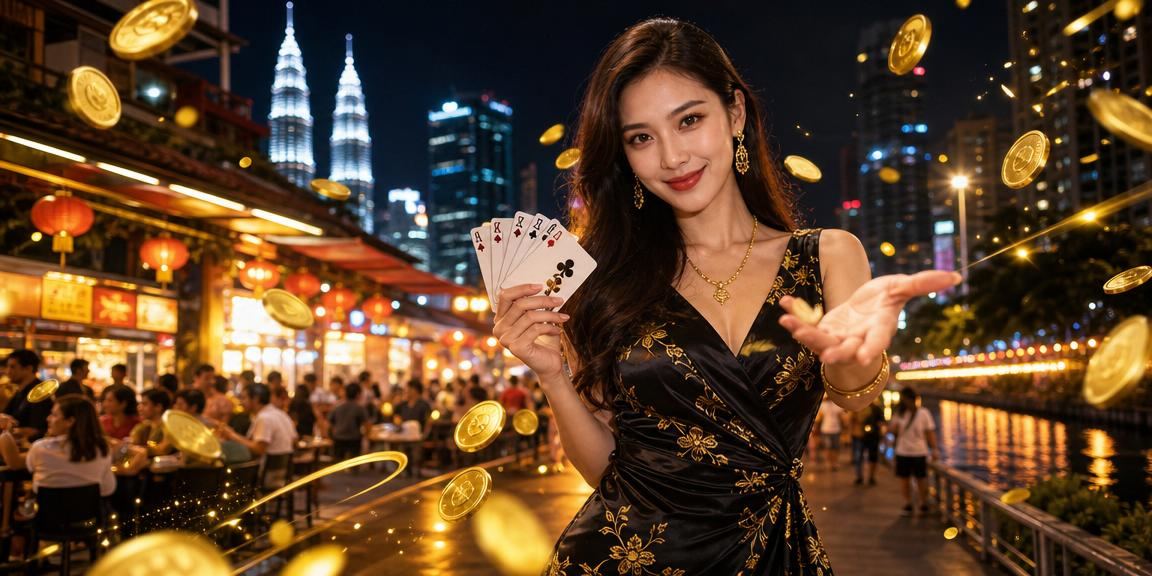 Permainan rummy gaya Melayu di Kuala Lumpur dengan suasana santai