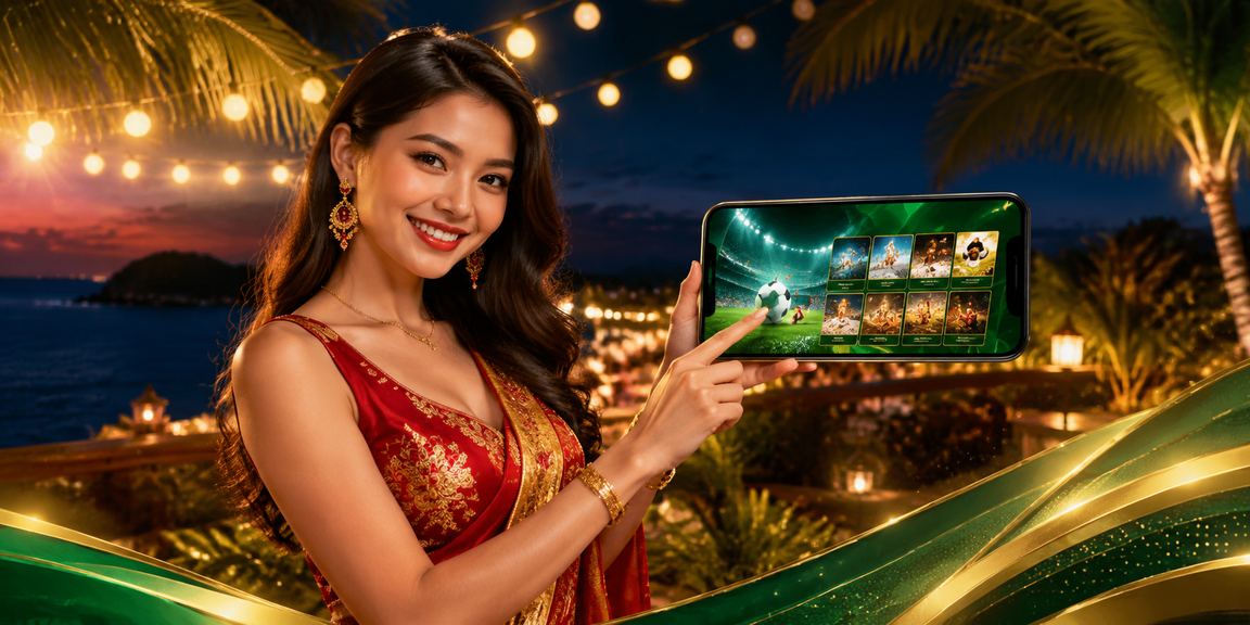 Pengguna mengakses kasino mudah alih di Langkawi menggunakan telefon pintar gaya Malaysia